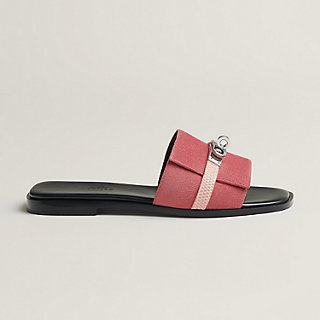 新作*HERMES*Giulia スエードサンダル×ゴールドケリーバックル 話題】Hermes Giulia sandalケリーバックルサンダル (HERMES